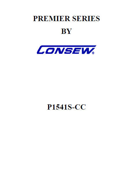 CONSEW P1541S-CC PREMIER SERIES INSTRUCTION MANUAL IN ENGLISH SEWING MACHINE