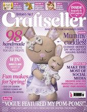 Load image into Gallery viewer, CRAFTSELLER MARCH 2015 MAGAZINE ENGLISH SEWING KNITTING AND CRAFTS
