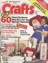 Load image into Gallery viewer, CRAFTS VOL II ISSUE 11 FEB 1988 MAGAZINE ENGLISH CRAFTS AND SEWING PATTERNS

