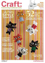 Load image into Gallery viewer, CRAFT VOLUME 3 SEWINGAND KNITTING  MAGAZINE ENGLISH SEWING AND KNITTING PATTERNS
