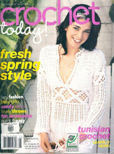 Load image into Gallery viewer, CROCHET TODAY APRIL MAY 2007 CROCHET MAGAZINE ENGLISH CROCHET PATTERNS
