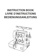 Load image into Gallery viewer, ELNA 264 INSTRUCTION BOOK LIVRE D&#39;INSTRUCTIONS BEDIENUNGSANLEITUNG ENG FRANC DEUT SEWING MACHINE MACHINE A COUDRE NAHMASCHINE

