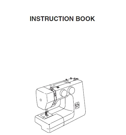 ELNA EXPLORE 120 INSTRUCTION BOOK ENGLISH SEWING MACHINE