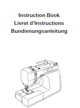 Load image into Gallery viewer, ELNA STAR INSTRUCTION BOOK LIVRET D&#39;INSTRUCTIONS BUNDIENUNGSANLEITUNG ENG FRANC DEUT SEWING MACHINE MACHINE A COUDRE NAHMASCHINE

