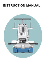 Load image into Gallery viewer, ELNA 940 OVERLOCK INSTRUCTION MANUAL ENGLISH SEWING MACHINE

