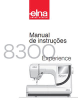 Load image into Gallery viewer, ELNA EXPERIENCE 8300 MANUAL DE INSTRUCOES PORTUGUESE MAQUINA DA COSTURA

