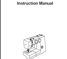 Load image into Gallery viewer, ELNA SEW FUN GREEN AND ZEBRA INSTRUCTION MANUAL ENGLISH SEWING MACHINE
