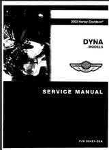 Load image into Gallery viewer, HARLEY-DAVIDSON DYNA MODELS 2003 SERVICE MANUAL IN ENGLISH MOTORCYCLE

