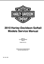 Load image into Gallery viewer, HARLEY-DAVIDSON SOFTAIL 2010 SERVICE MANUAL IN ENGLISH MOTORCYCLE
