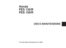 Load image into Gallery viewer, HONDA PES125 PES125R PES150 PES150R USO E MANUTENZIONE  ITALIANO SCOOTER
