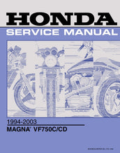 Load image into Gallery viewer, HONDA VF750C VF750CD MAGNA SERVICE MANUAL IN ENGLISH MOTORCYCLE
