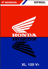 Load image into Gallery viewer, HONDA XL125 V1 VARADERO SHOP MANUAL IN ENGLISH MOTORCYCLE
