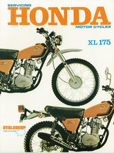 Load image into Gallery viewer, HONDA XL175 SERVICE MANUAL IN ENGLISH MOTORCYCLE
