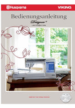 Load image into Gallery viewer, HUSQVARNA VIKING DESIGNER SE LIMITED EDITION BEDIENUNGSANLEITUNG DEUTSCH NAHMASCHINE
