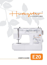 Load image into Gallery viewer, HUSQVARNA VIKING HUSKYSTAR E20 USERS GUIDE ENGLISH SEWING MACHINE
