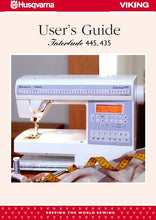 Load image into Gallery viewer, HUSQVARNA VIKING INTERLUDE 445 435 USERS GUIDE ENGLISH SEWING MACHINE
