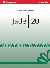 Load image into Gallery viewer, HUSQVARNA VIKING JADE 20 GUIDE DE L'UTILISATEUR FRANCAIS MACHINE A COUDRE
