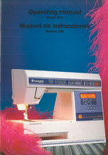 Load image into Gallery viewer, HUSQVARNA VIKING 350 OPERATING MANUAL MANUAL DE INSTRUCCIONES ENGLISH ESPANOL SEWING MACHINE MAQUINA DE COSER
