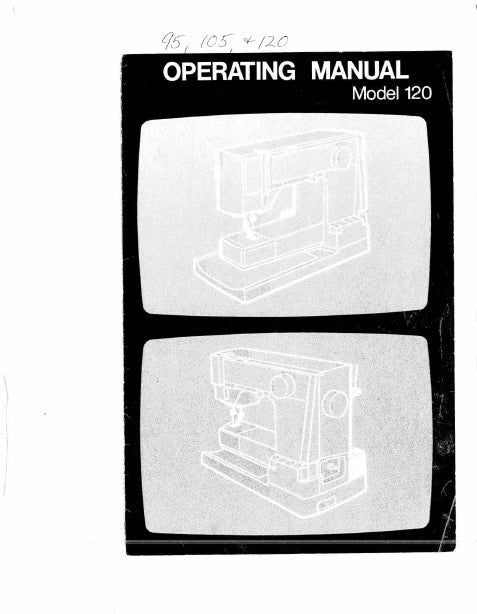 HUSQVARNA VIKING CLASSICA 120 OPERATING MANUAL ENGLISH SEWING MACHINE