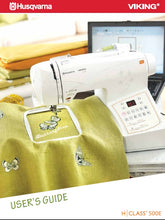 Load image into Gallery viewer, HUSQVARNA VIKING H/CLASS 500E USERS GUIDE ENGLISH SEWING MACHINE
