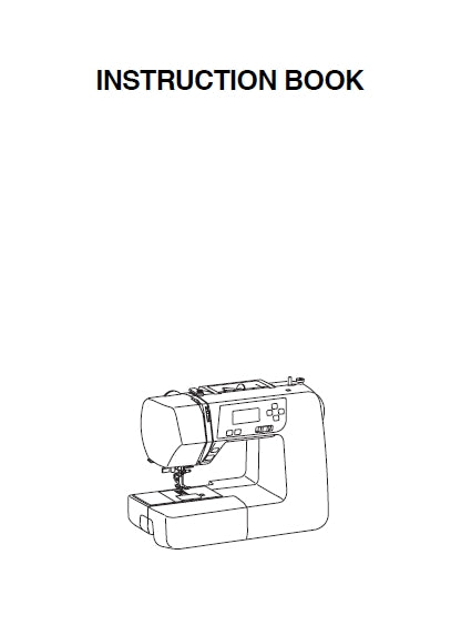 JANOME 2160DC INSTRUCTION BOOK ENGLISH SEWING MACHINE