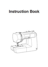 Load image into Gallery viewer, JANOME 5300QDC-T INSTRUCTION BOOK ENGLISH SEWING MACHINE
