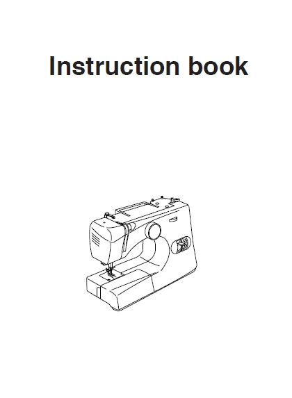 JANOME 7312 MAGNOLIA INSTRUCTION BOOK ENGLISH SEWING MACHINE