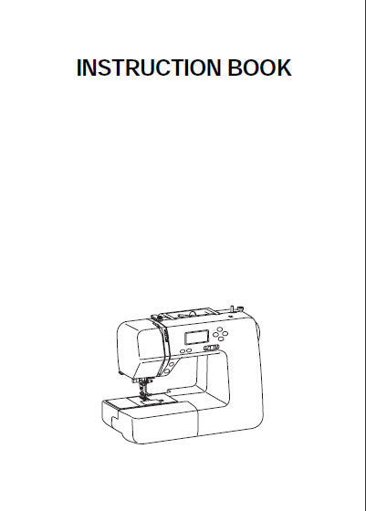 JANOME 8050 INSTRUCTION BOOK ENGLISH SEWING MACHINE