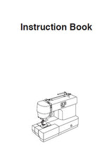 Load image into Gallery viewer, JANOME C30 C30W INSTRUCTION BOOK ENGLISH SEWING MACHINE
