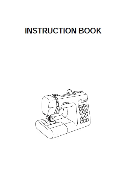 JANOME DC4030 INSTRUCTION BOOK ENGLISH SEWING MACHINE