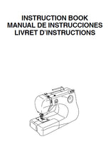 Load image into Gallery viewer, JANOME JEM GOLD PLUS 661G INSTRUCTION BOOK ENGLISH ESPANOL FRANCAIS SEWING MACHINE
