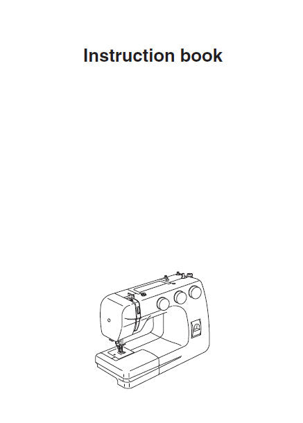 JANOME JW5622 INSTRUCTION BOOK ENGLISH SEWING MACHINE