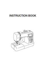 Load image into Gallery viewer, JANOME MEMORY CRAFT 5200 INSTRUCTION BOOK ENGLISH SEWING MACHINE
