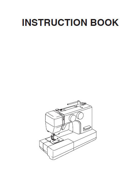 JANOME MOD-15 INSTRUCTION BOOK ENGLISH SEWING MACHINE