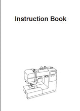 Load image into Gallery viewer, JANOME MOD-30 INSTRUCTION BOOK ENGLISH SEWING MACHINE
