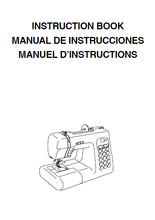 Load image into Gallery viewer, JANOME TB30 INSTRUCTION BOOK ENGLISH ESPANOL FRANCAIS SEWING MACHINE
