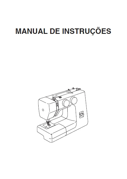 JANOME 1006P MANUAL DE INSTRUCOES PORTUGUESE BR MAQUINA DE COSTURA