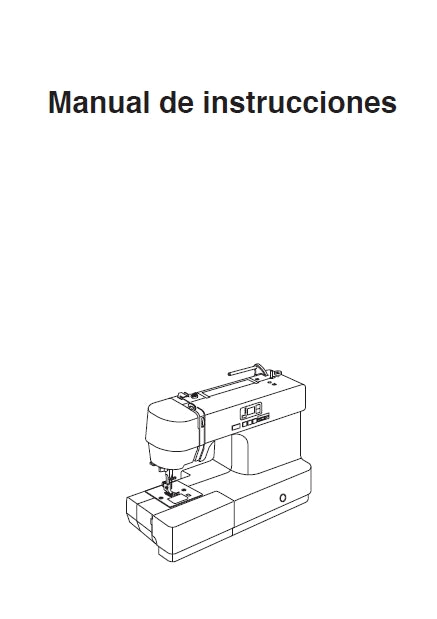 JANOME 1030MX MANUAL DE INSTRUCCIONES ESPANOL MAQUINA DE COSER