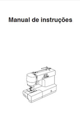 Load image into Gallery viewer, JANOME 1030MX MANUAL DE INSTRUCOES PORTUGUESE BR MAQUINA DE COSTURA
