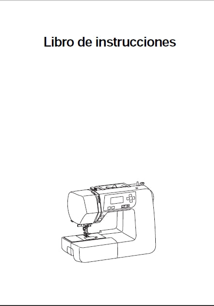 JANOME 2030QDC LIBRO DE INSTRUCCIONES ESPANOL MAQUINA DE COSER