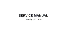 Load image into Gallery viewer, JANOME 2160DC DXL603 SERVICE MANUAL ENGLISH SEWING MACHINE
