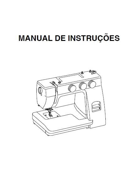 JANOME 3022 MANUAL DE INSTRUCOES PORTUGUESE BR MAQUINA DE COSTURA