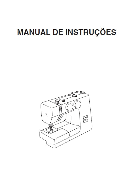 JANOME 3112 MANUAL DE INSTRUCOES PORTUGUESE BR MAQUINA DE COSTURA