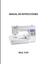 Load image into Gallery viewer, JANOME 3150 MANUAL DE INSTRUCCIONES ESPANOL MAQUINA DE COSER
