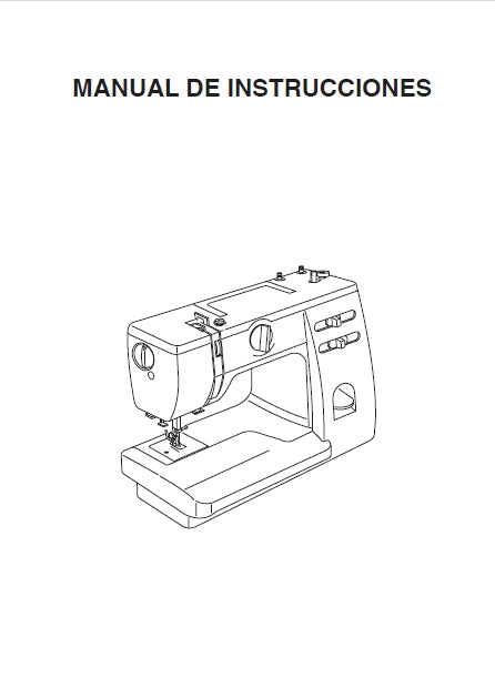 JANOME 523S MANUAL DE INSTRUCCIONES ESPANOL MAQUINA DE COSER