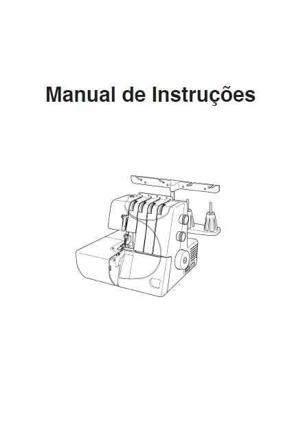 JANOME 7933D MANUAL DE INSTRUCOES PORTUGUESE BR MAQUINA DE COSTURA