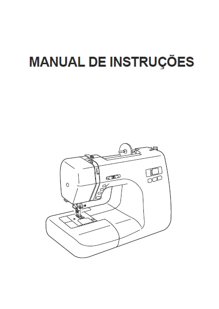 JANOME 8077 MANUAL DE INSTRUCOES PORTUGUESE BR MAQUINA DE COSTURA