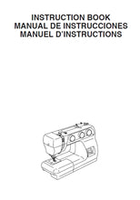 Load image into Gallery viewer, JANOME BLACK 22S INSTRUCTION BOOK MANUAL DE INSTRUCCIONES MANUEL D&#39;INSTRUCIONS ENG ESP FR SEWING MACHINE MAQUINA DE COSER MACHINE A COUDRE
