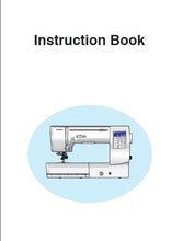 Load image into Gallery viewer, JANOME MEMORY CRAFT 8200QCP INSTRUCTION BOOK ENGLISH SEWING MACHINE
