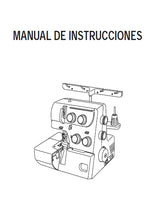 Load image into Gallery viewer, JANOME MYLOCK 8002D MANUAL DE INSTRUCCIONES ESPANOL MAQUINA DE COSER
